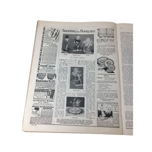 Needlecraft the Magazine of Home Arts Vintage Magazine June 1931 - Picture 9 of 12